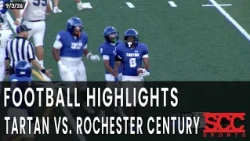 Highlights - HS Football Tartan vs. Rochester Century - September 3, 2026