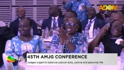 45Th AMJG Conference: Judges urged to balance judicial duty, justice and personal life (30-09-26)