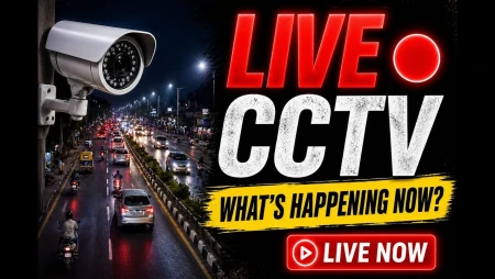 Live Traffic Cam in City