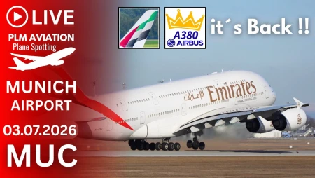 Munich Airport - Plane Spotting